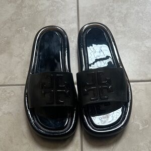 Tory Burch- Bubble Slide- Black size 7